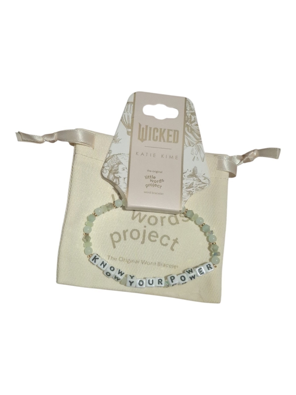 NWT Little Words Project-Wicked-Bracelet💚✨️